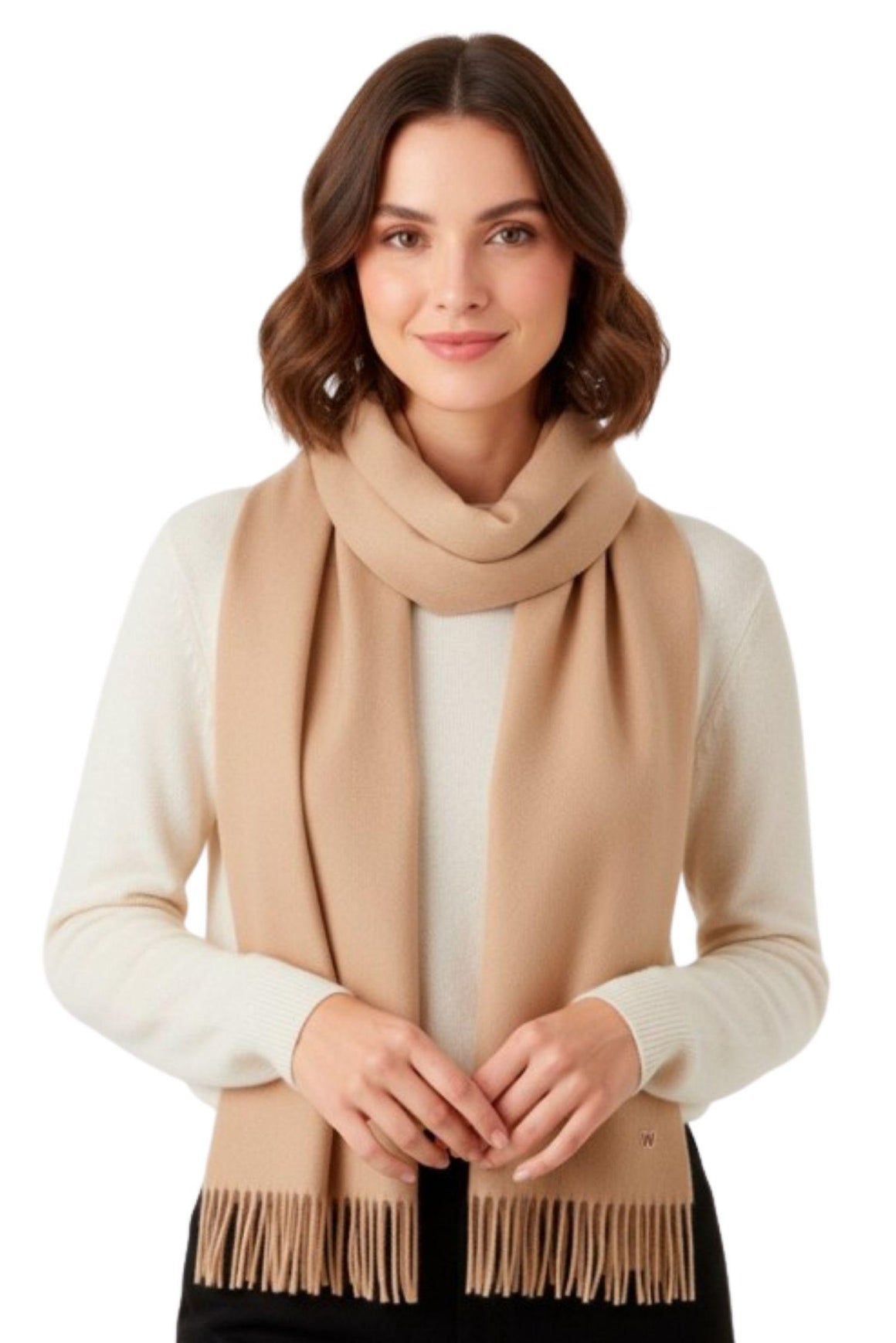  Max Mara Sciarpa Scoglio Beige Woman - 2