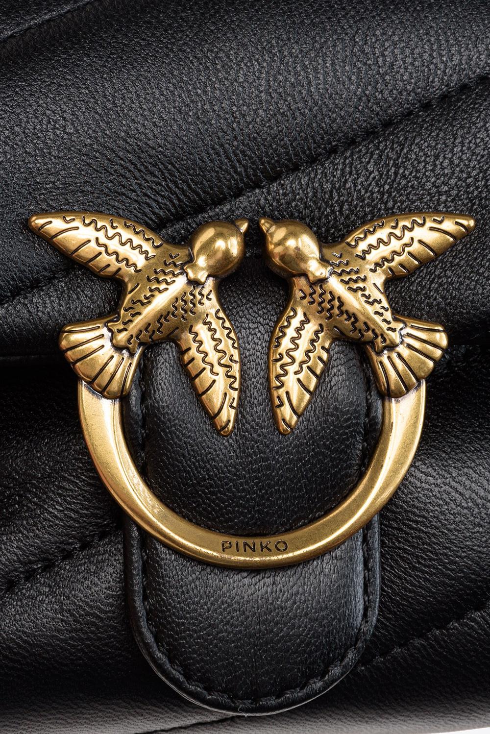  Pinko Love Bag Puff Qulit Black Woman - 7