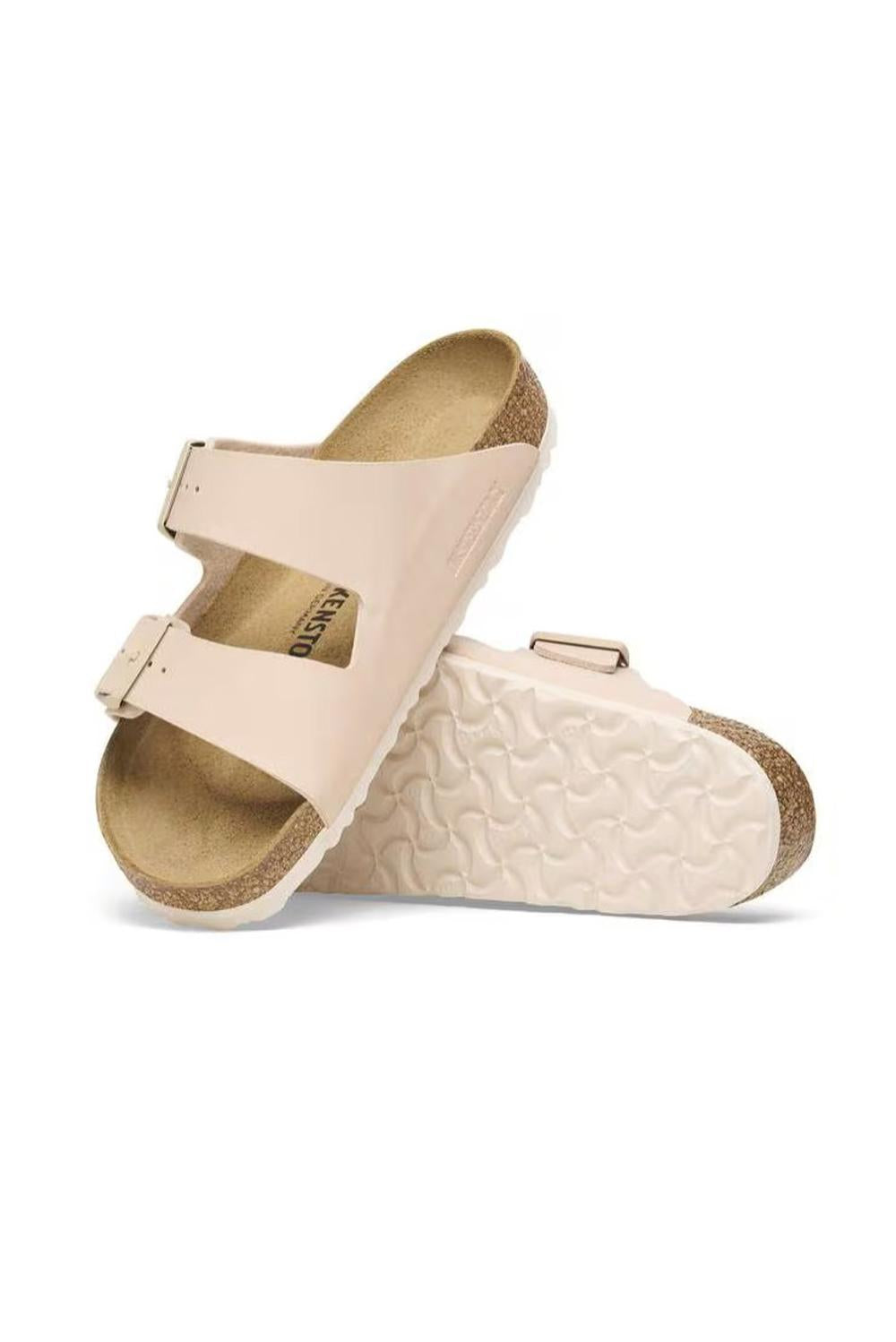  Birkenstock Arizona New Beige Woman - 3