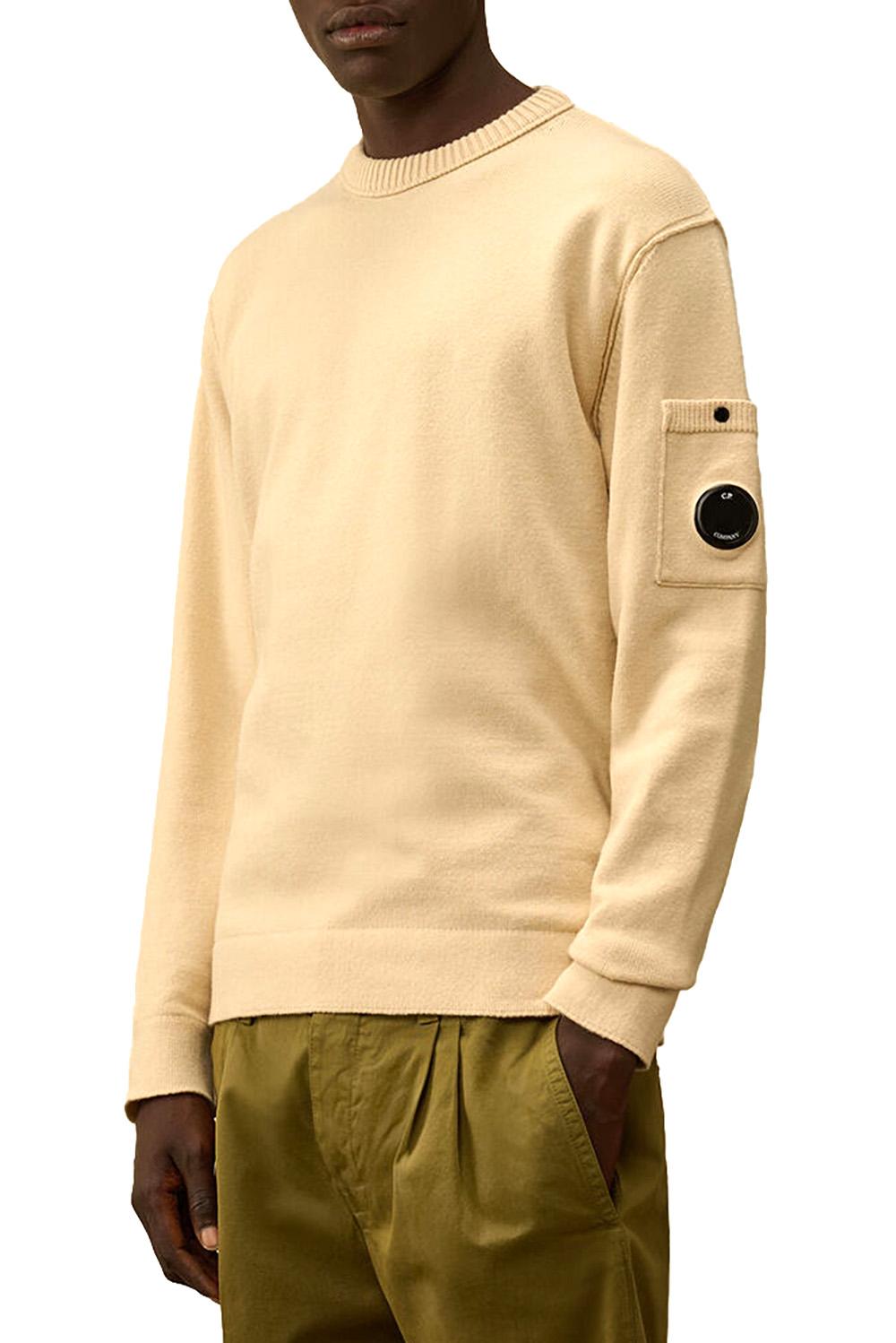 Cp Company Maglione Girocollo Pistachio Shell Uomo - 2