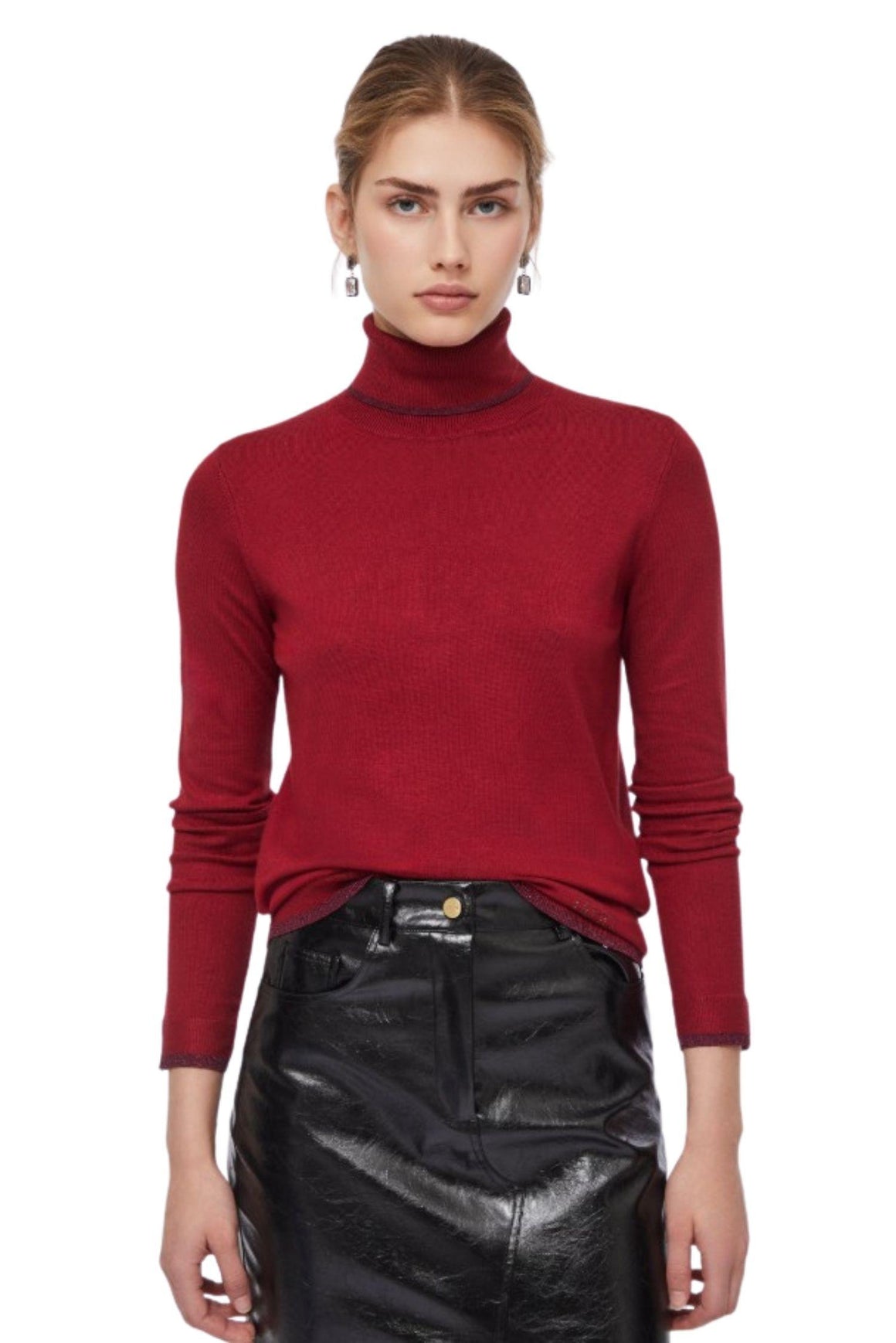  Liu Jo Dolcevita Con Dettagli In Lurex® Pepper Woman - 2