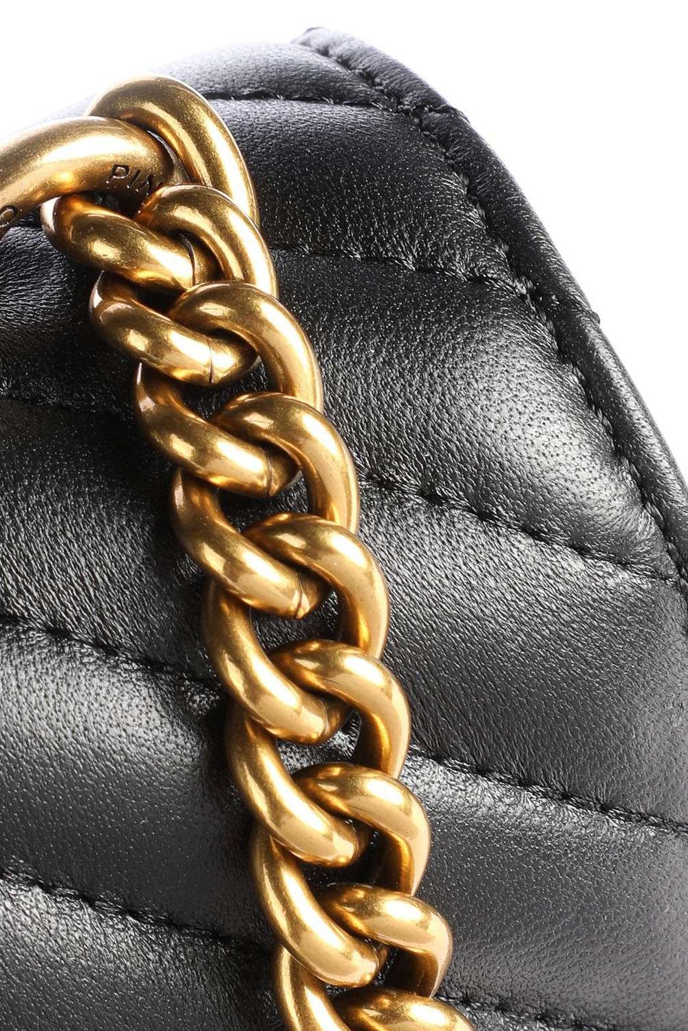  Pinko Love Bag Quilt Mini Black Woman - 6