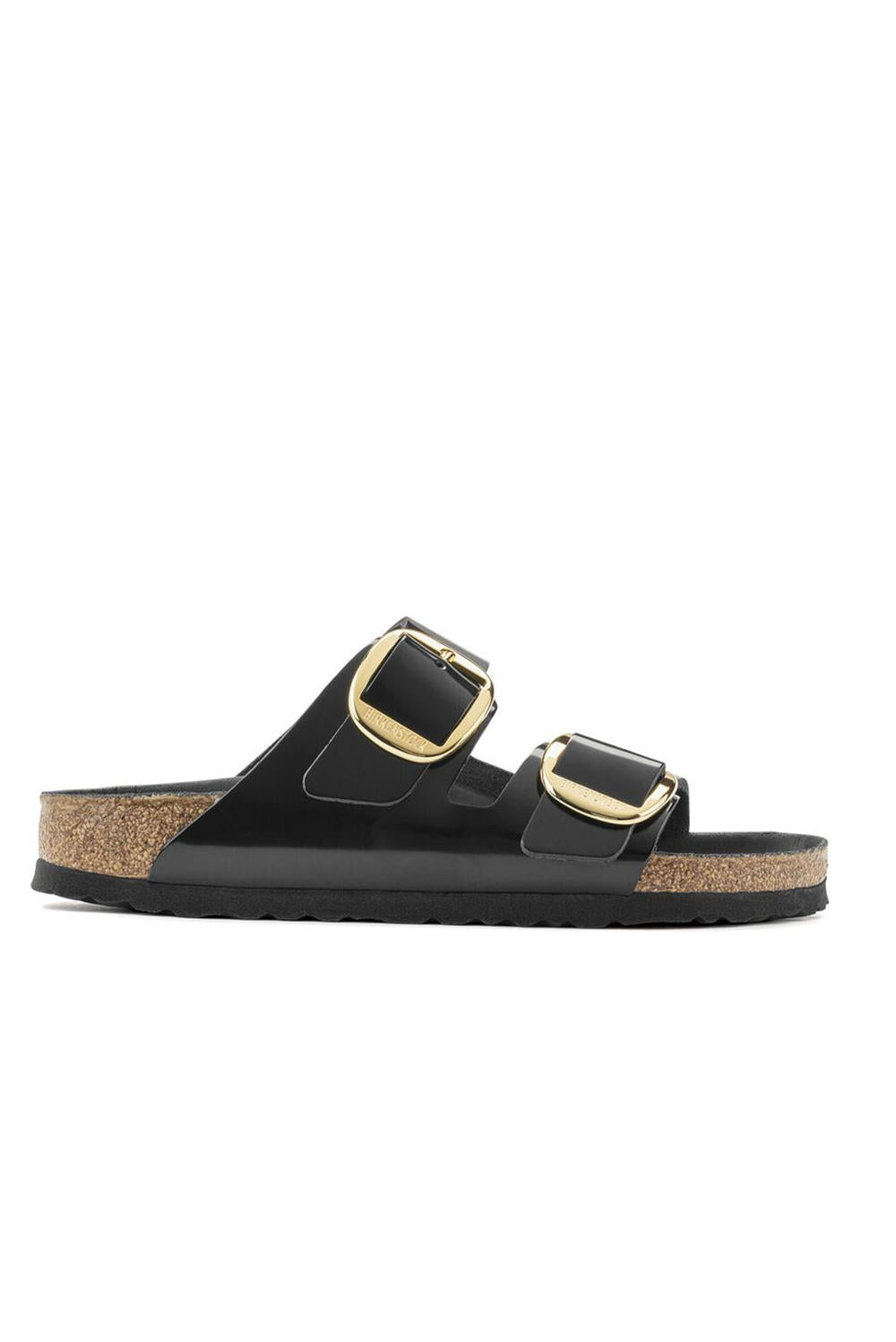  Birkenstock Arizona Big Buckle Shine Black Woman - 1
