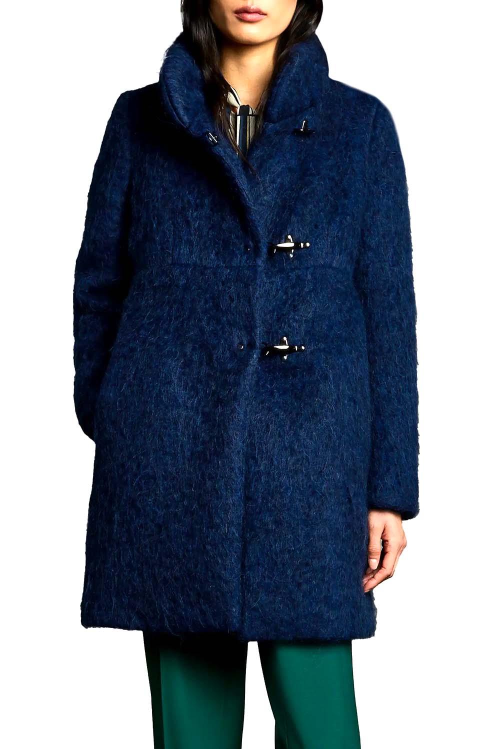  Fay Romantic Coat Blu Woman - 11