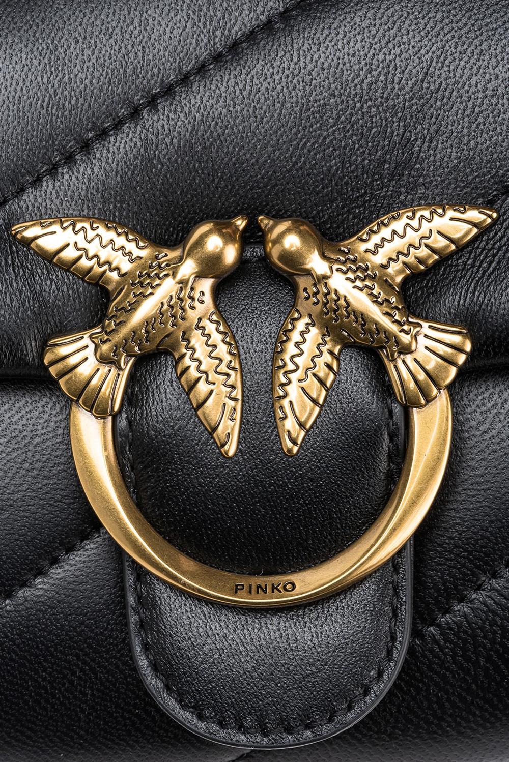  Pinko Love Bag Puff Mini Nero Woman - 3