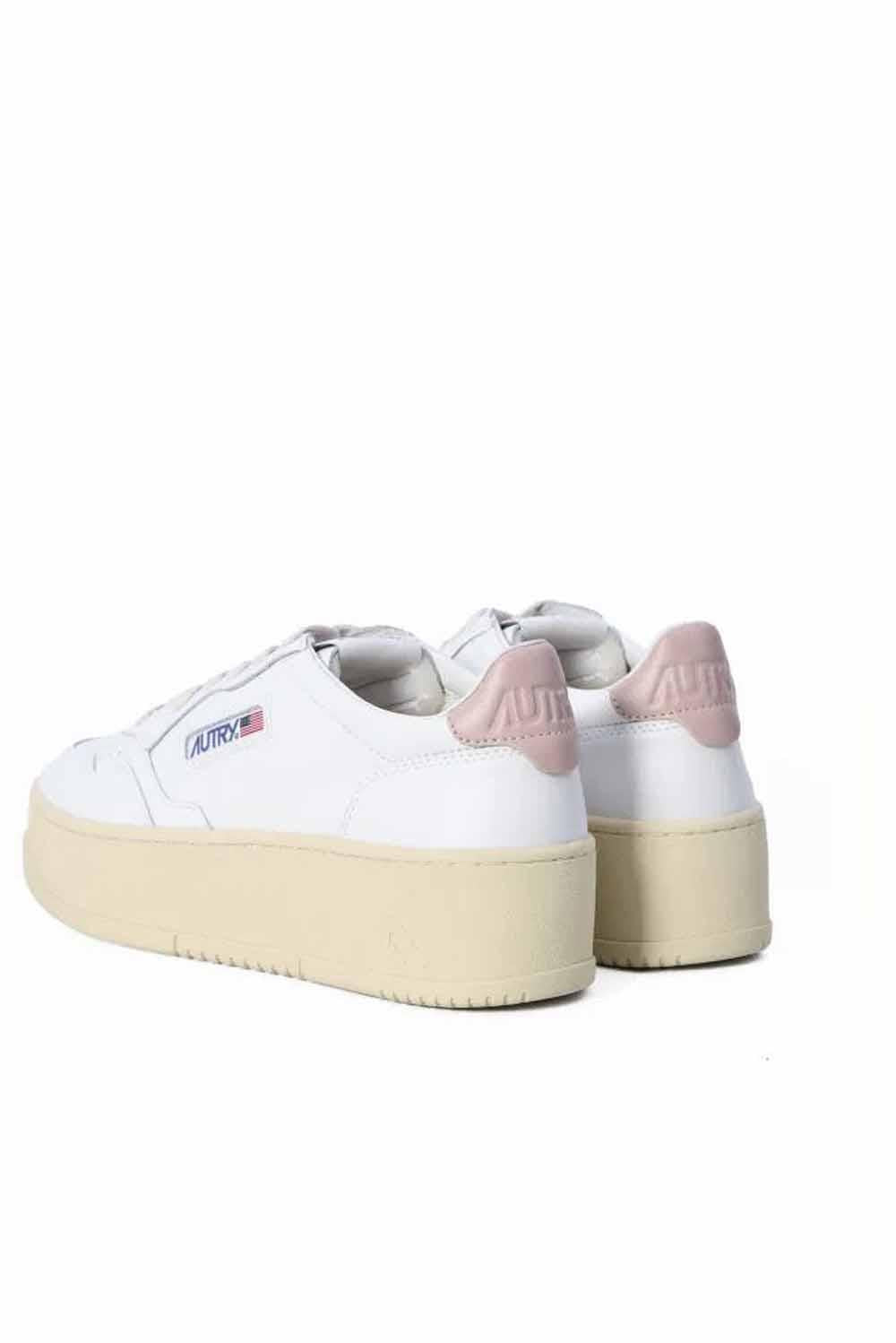  Autry Sneakers Medalist Platform White Powder Woman - 5