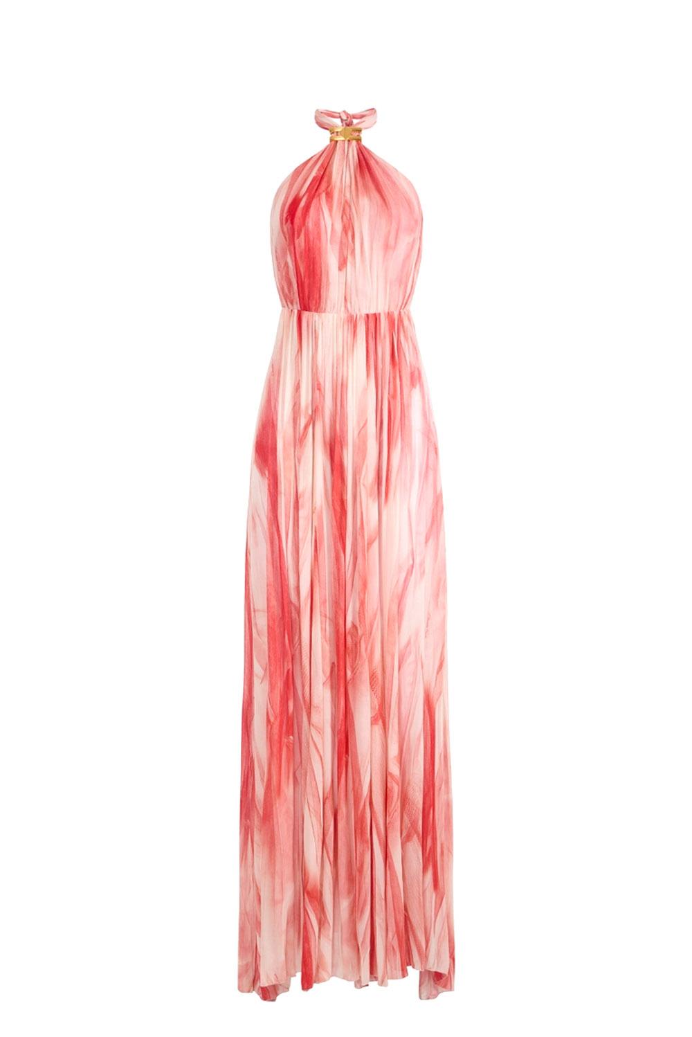  Elisabetta Franchi Abito Red Carpet Burro Red Passion Woman - 1