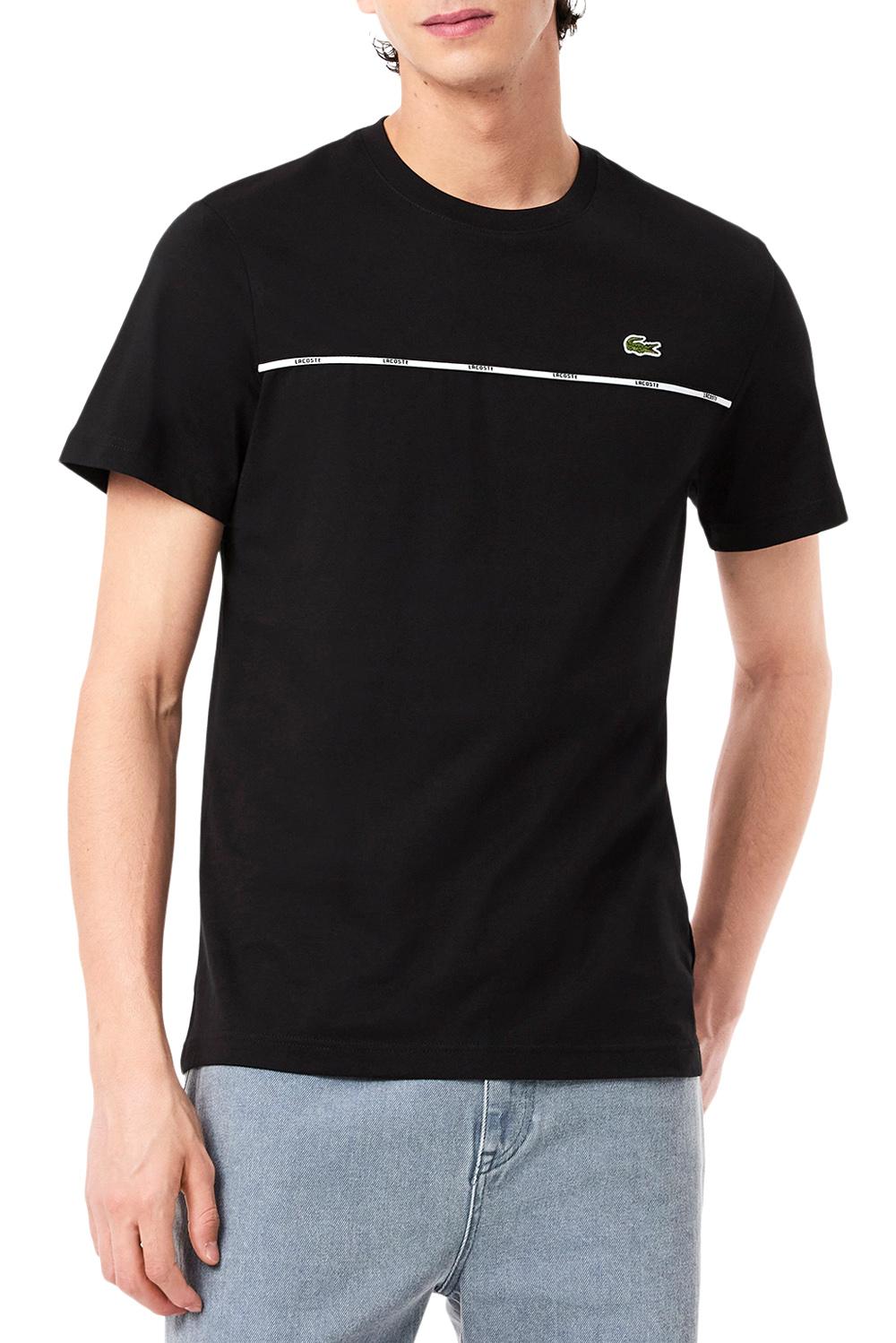  Lacoste T-shirt Bordo Logo Uomo - 5