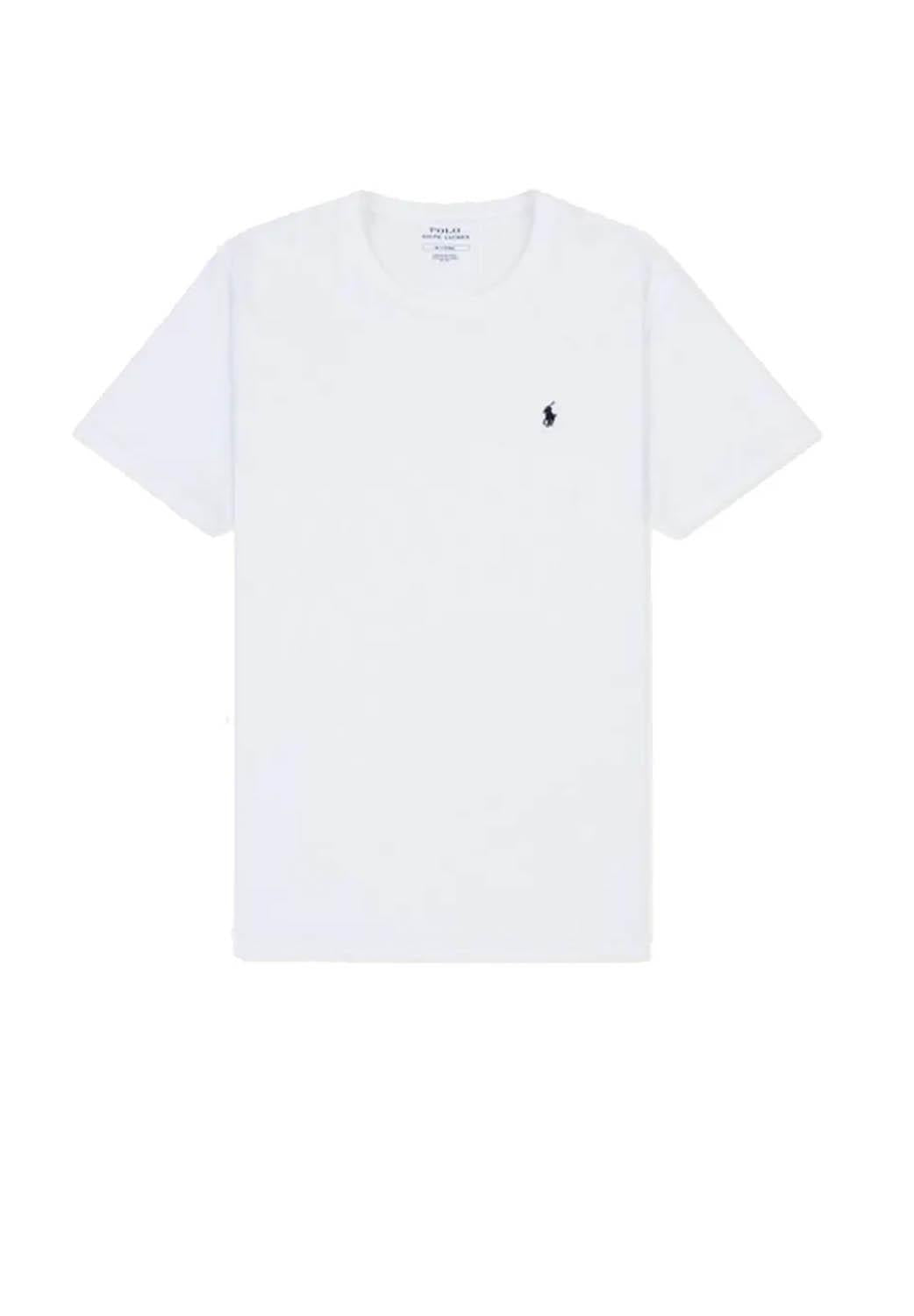  Ralph Lauren T-shirt Logo White Uomo - 1