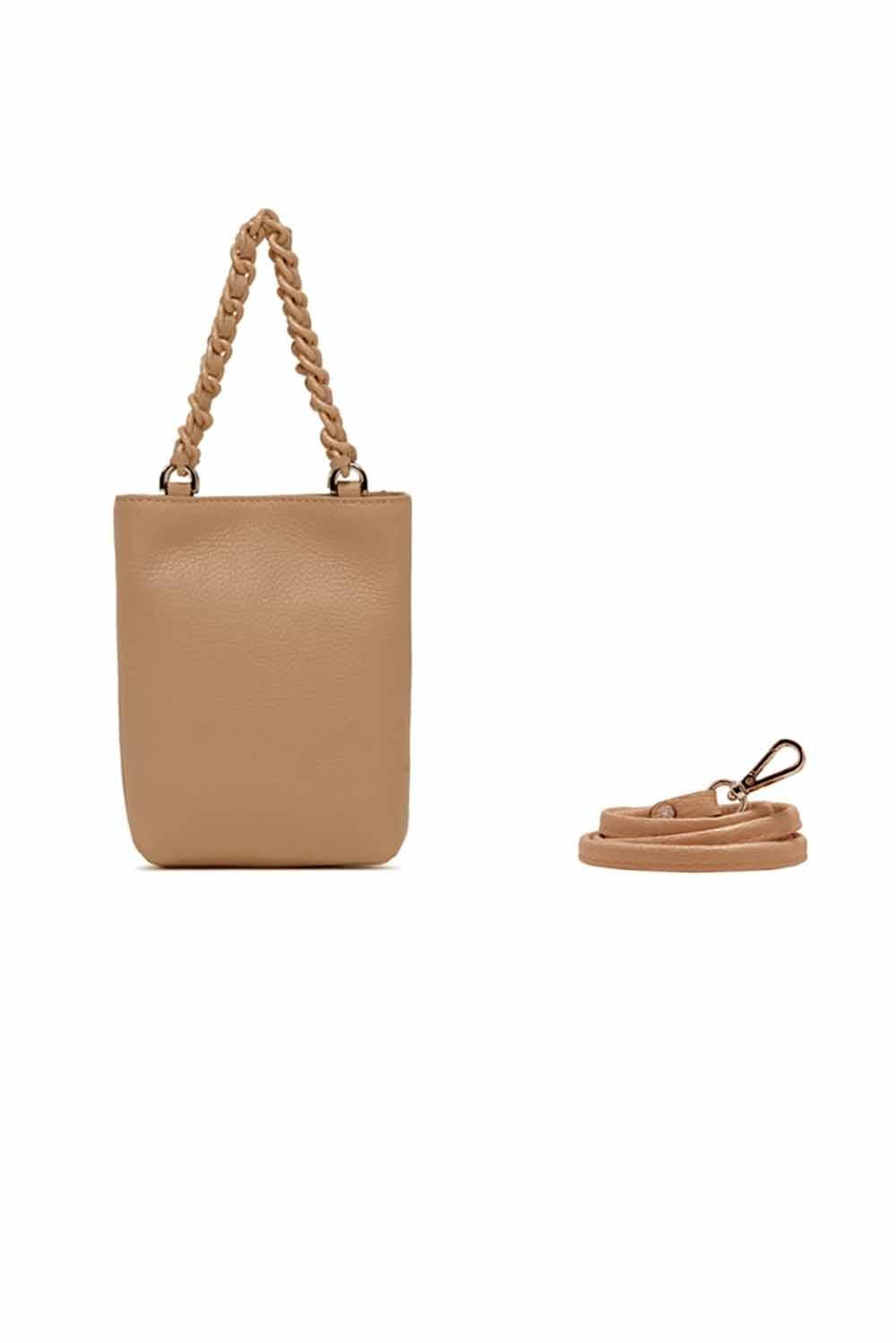  Gianni Chiarini Mini Bag Camilla Nature Woman - 2