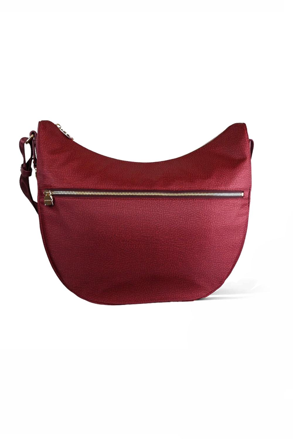  Borbonese Luna Bag Medium Merlot Woman - 1