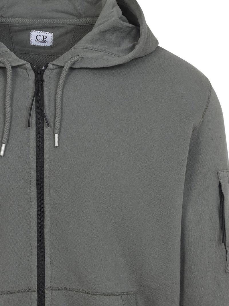  Cp Company C.p.company Felpa Gunmetal Uomo - 3