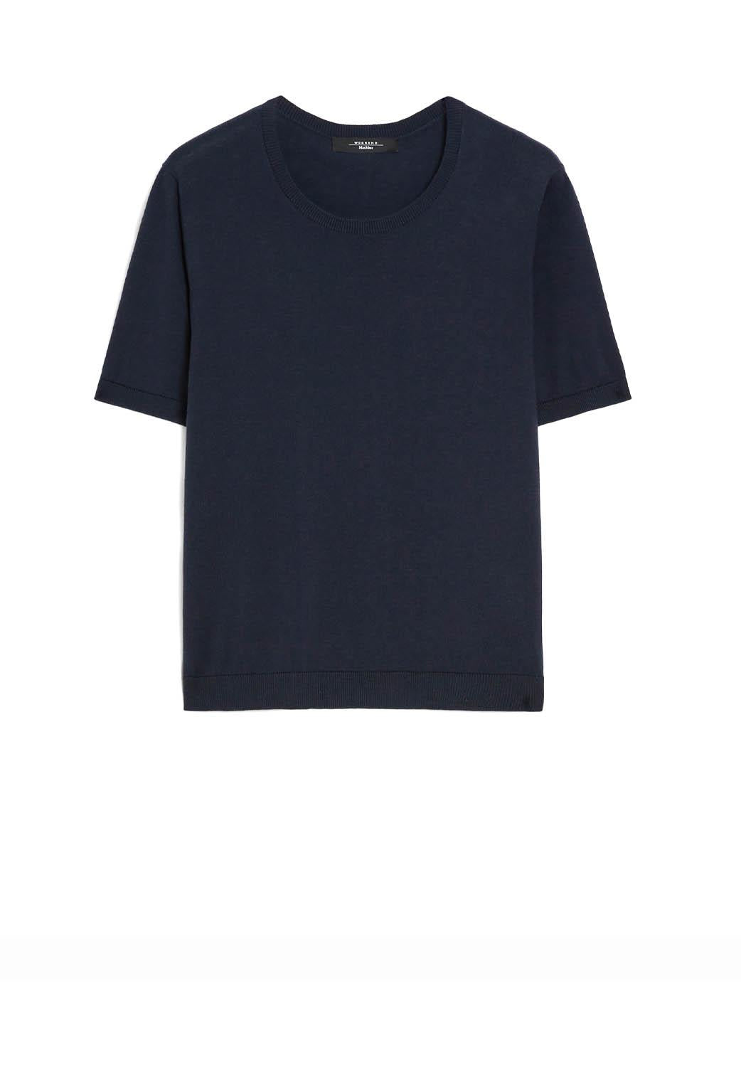  Max Mara T-shirt Zibetto Blu Woman - 1