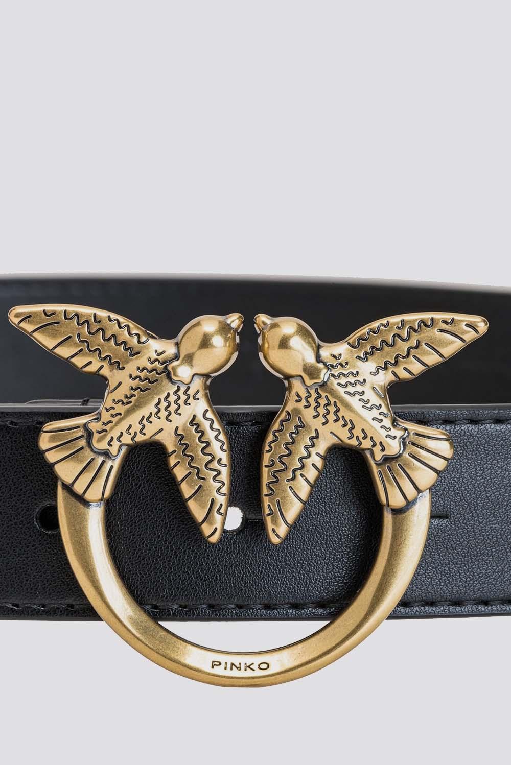  Pinko Cintura Icon Love Bird Black Woman - 2
