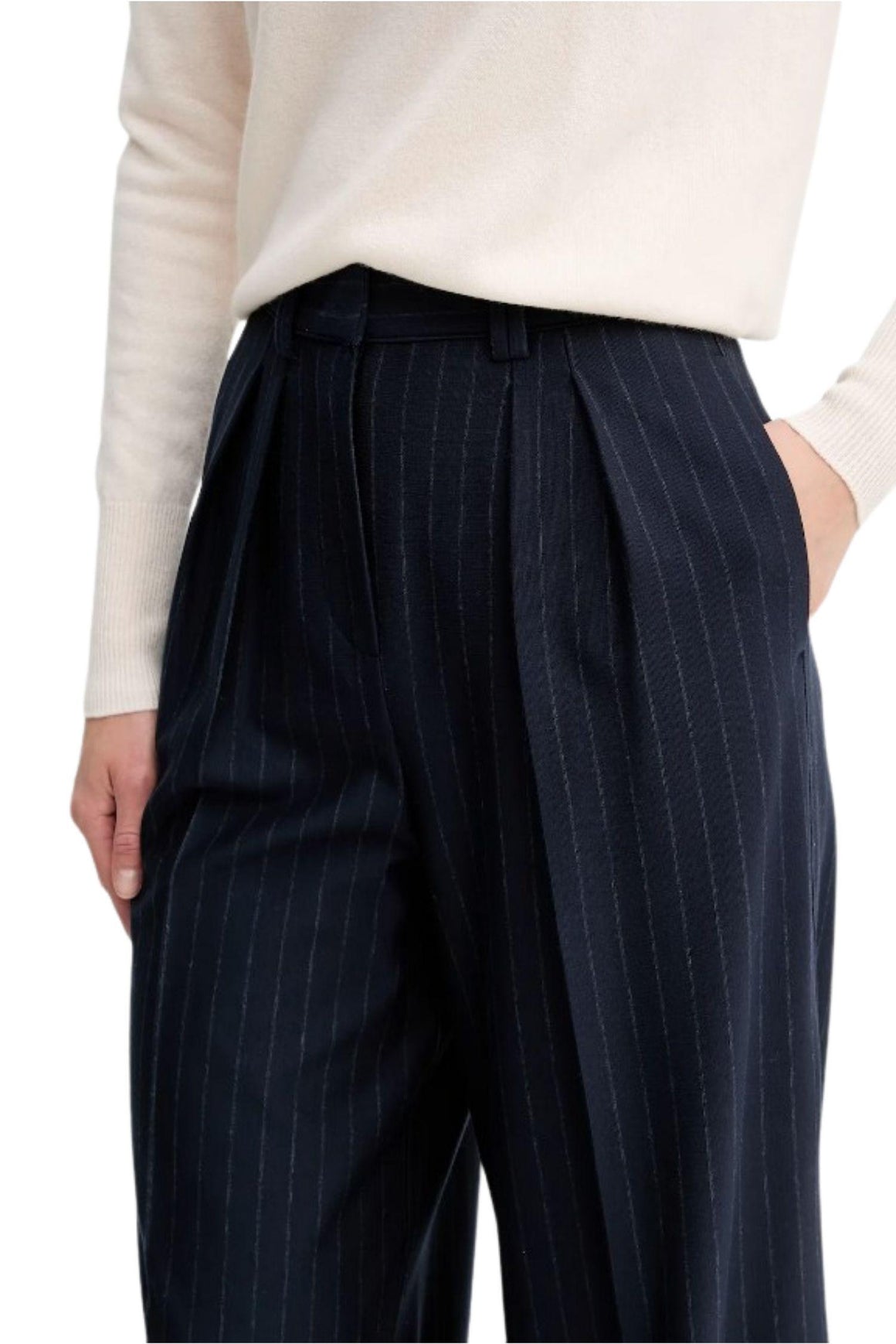  Max Mara Pantalone Gela Blu Navy<br/> Woman - 3