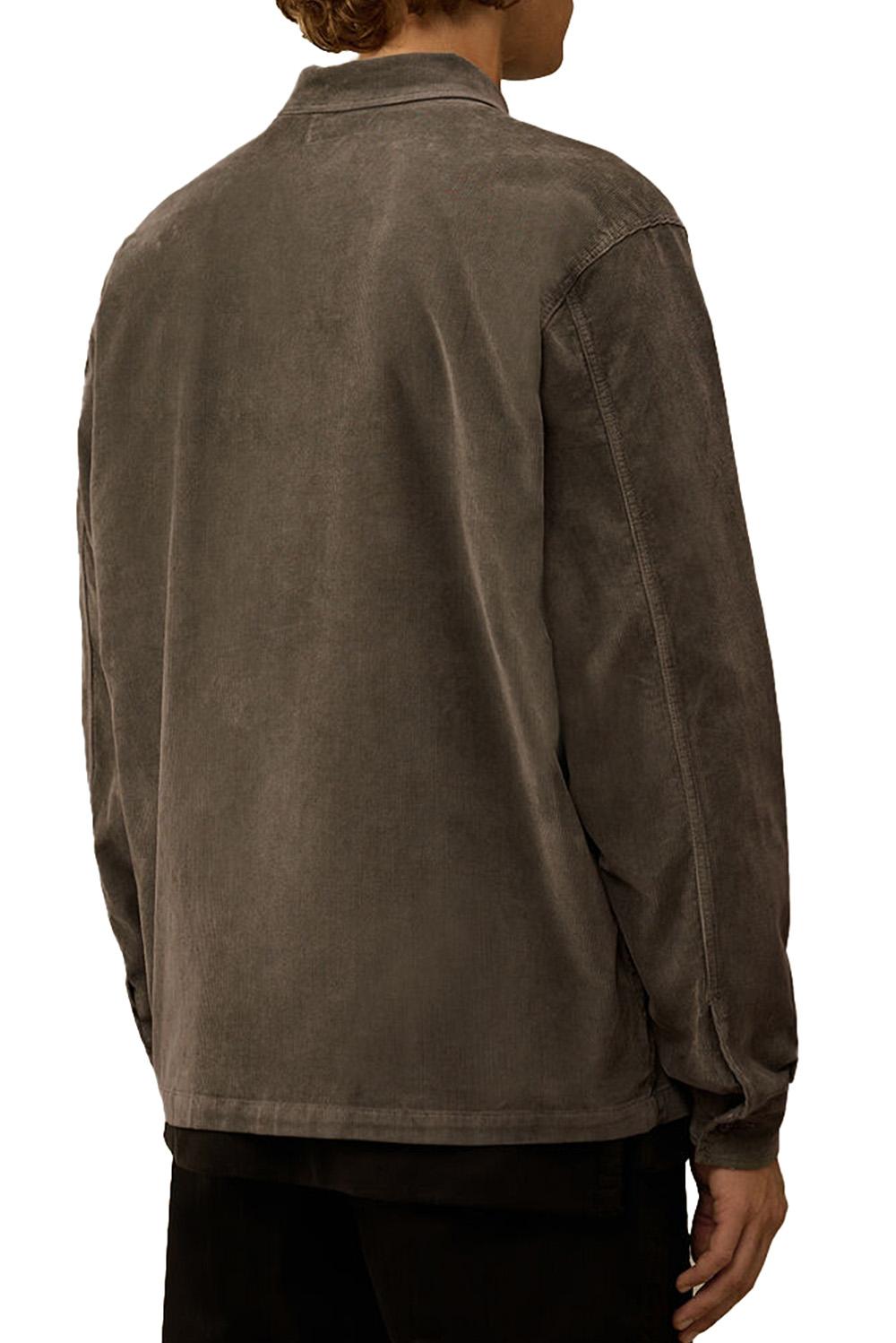  Cp Company Giacca Corduroy Gunmetal Uomo - 3