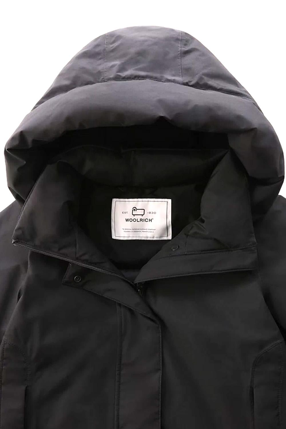  Woolrich Parka Marshall Black Woman - 6