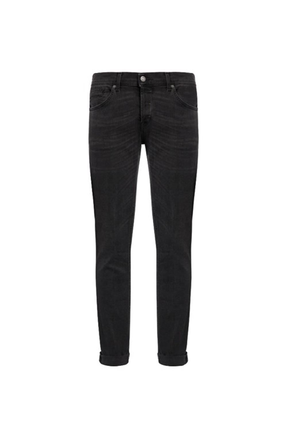  Dondup Jeans George Skinny Nero Uomo - 1