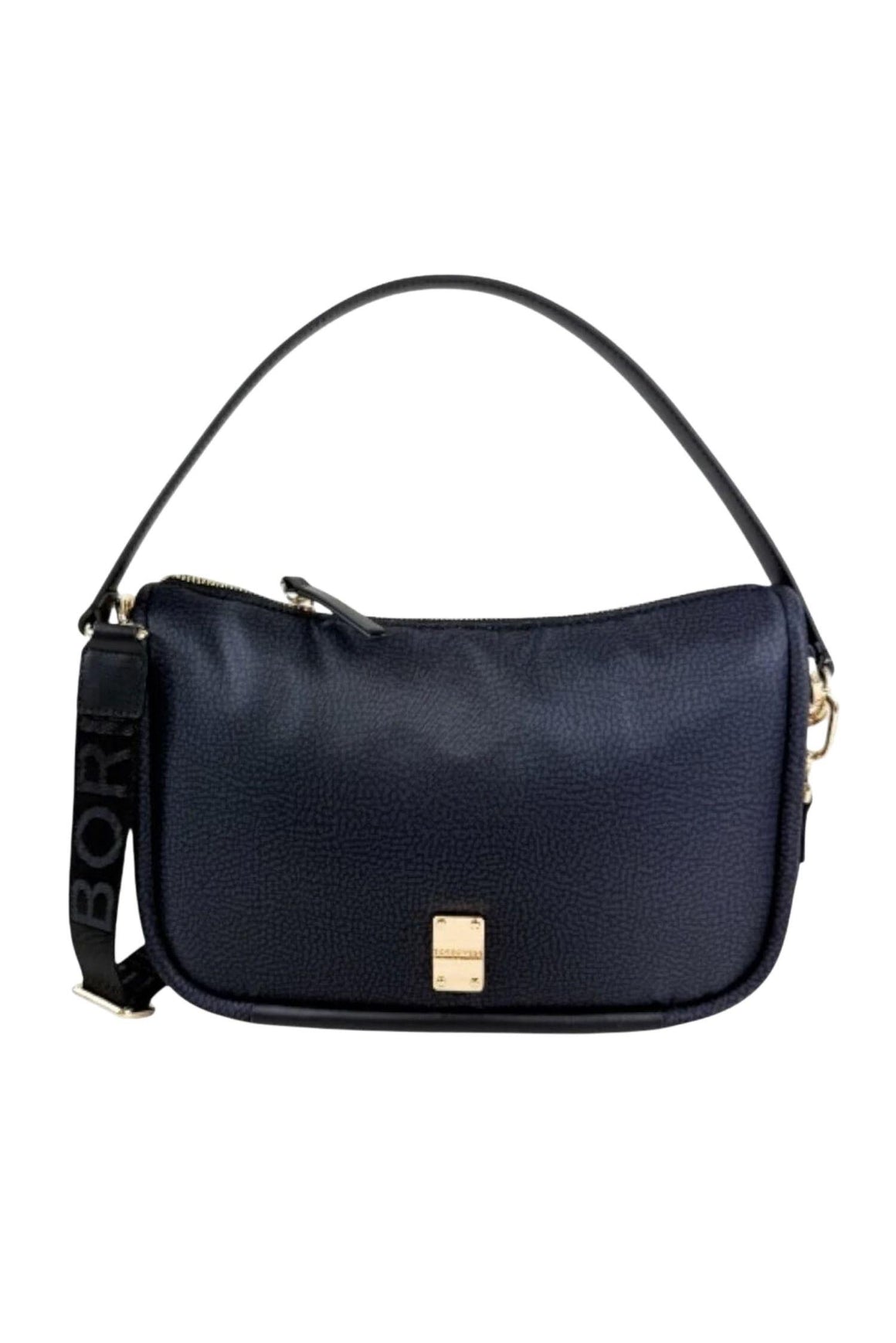  Borbonese Borsa Cahier Medium Di Nero Woman - 1