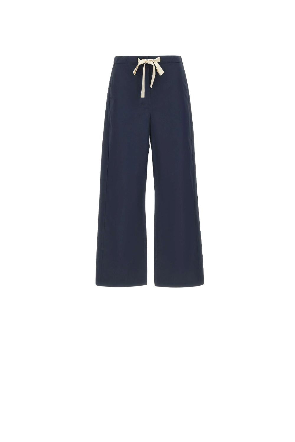  Max Mara Pantalone Smmargento Blu Woman - 1