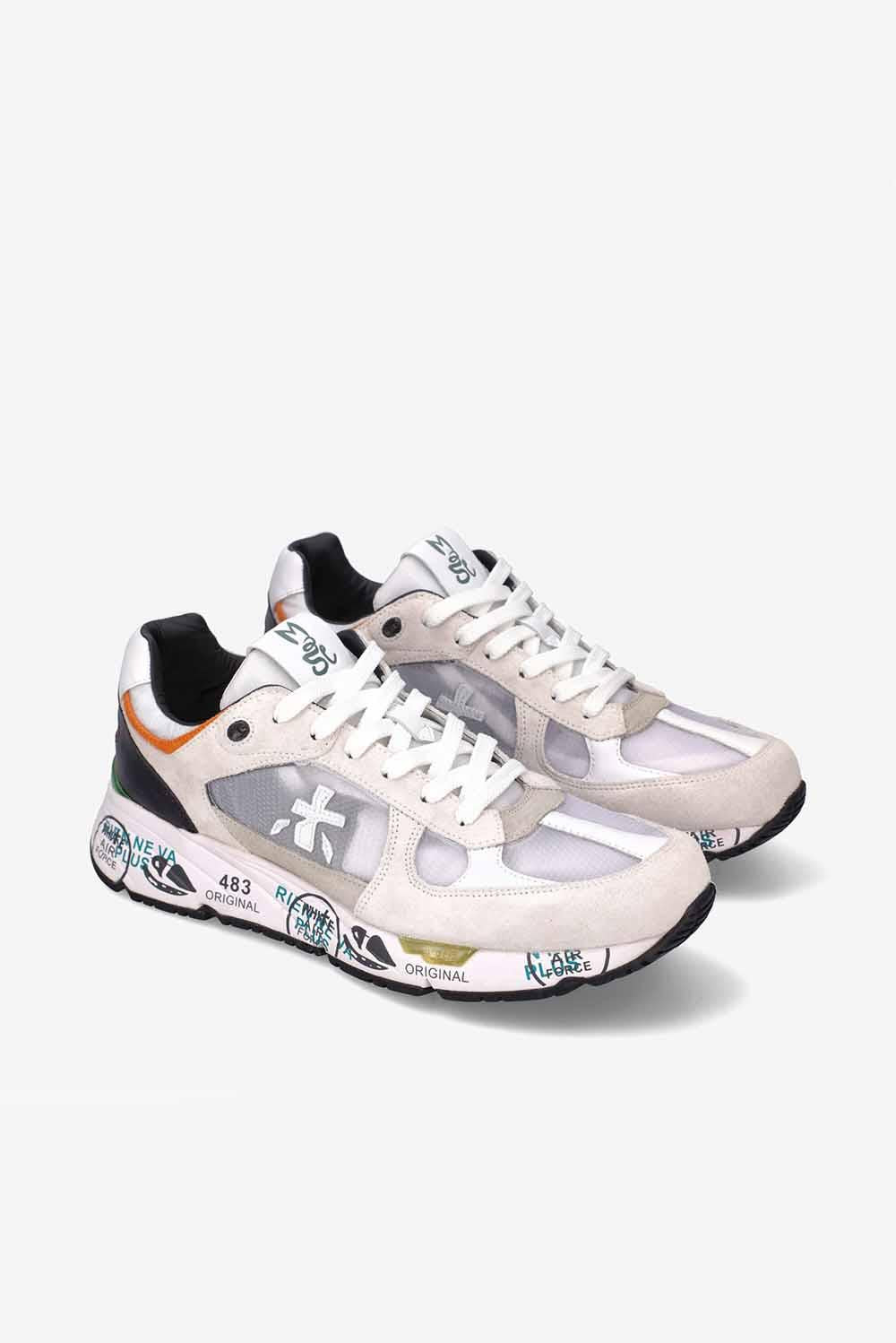  Premiata Sneakers Mase White Uomo - 2