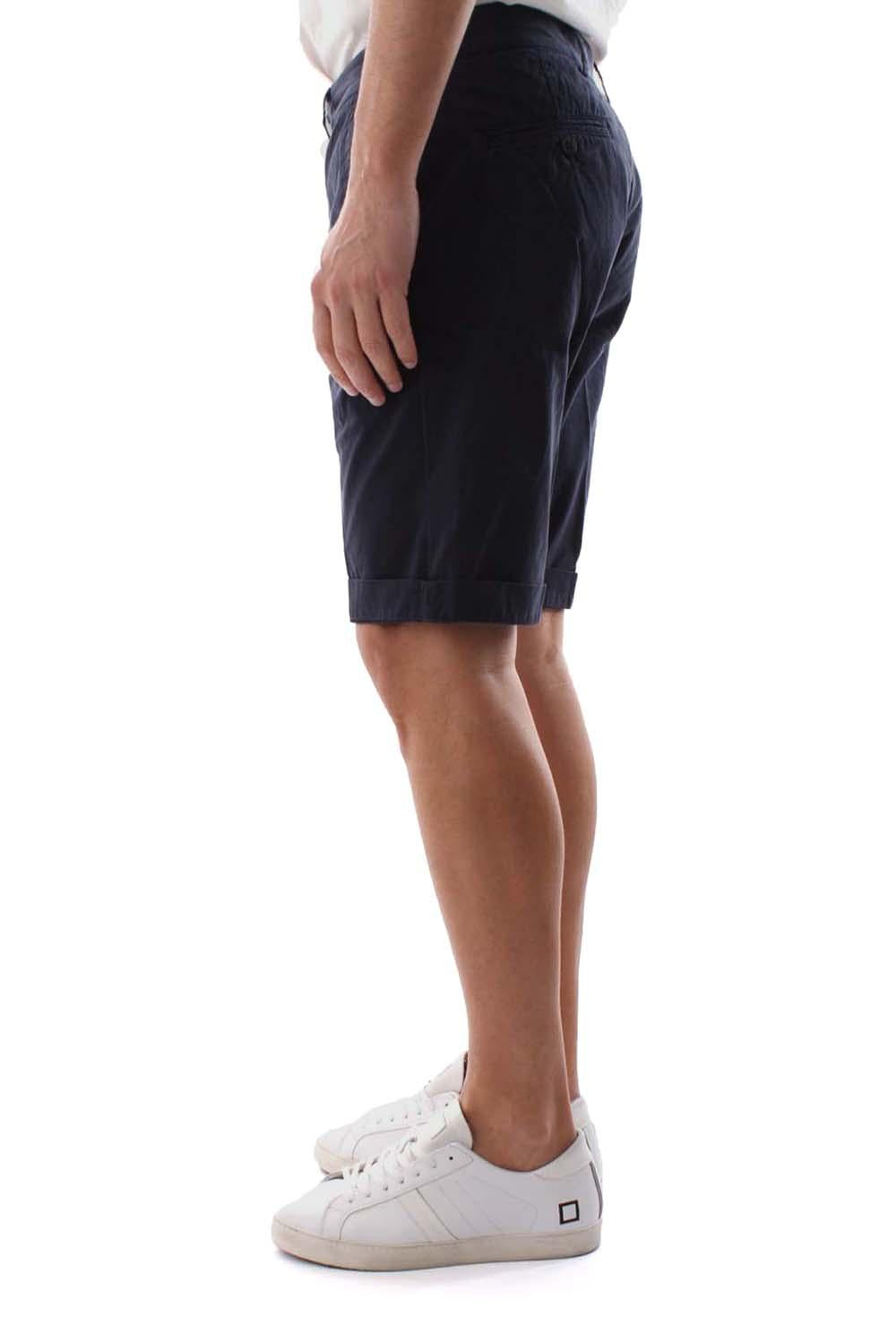  40weft Bermuda Sergent Blu Uomo - 3