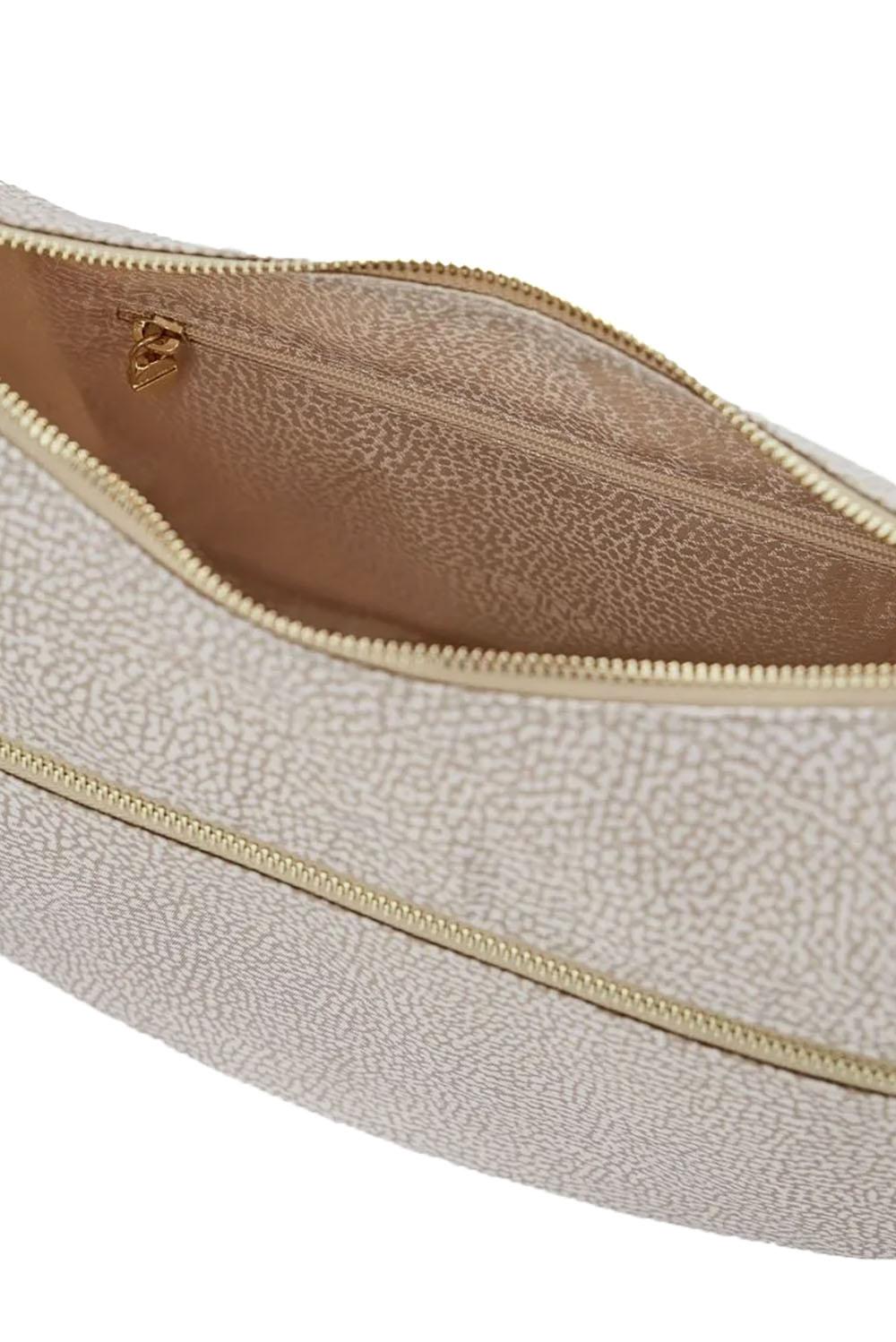  Borbonese Eco Line Luna Bag Small Sabbia Woman - 2