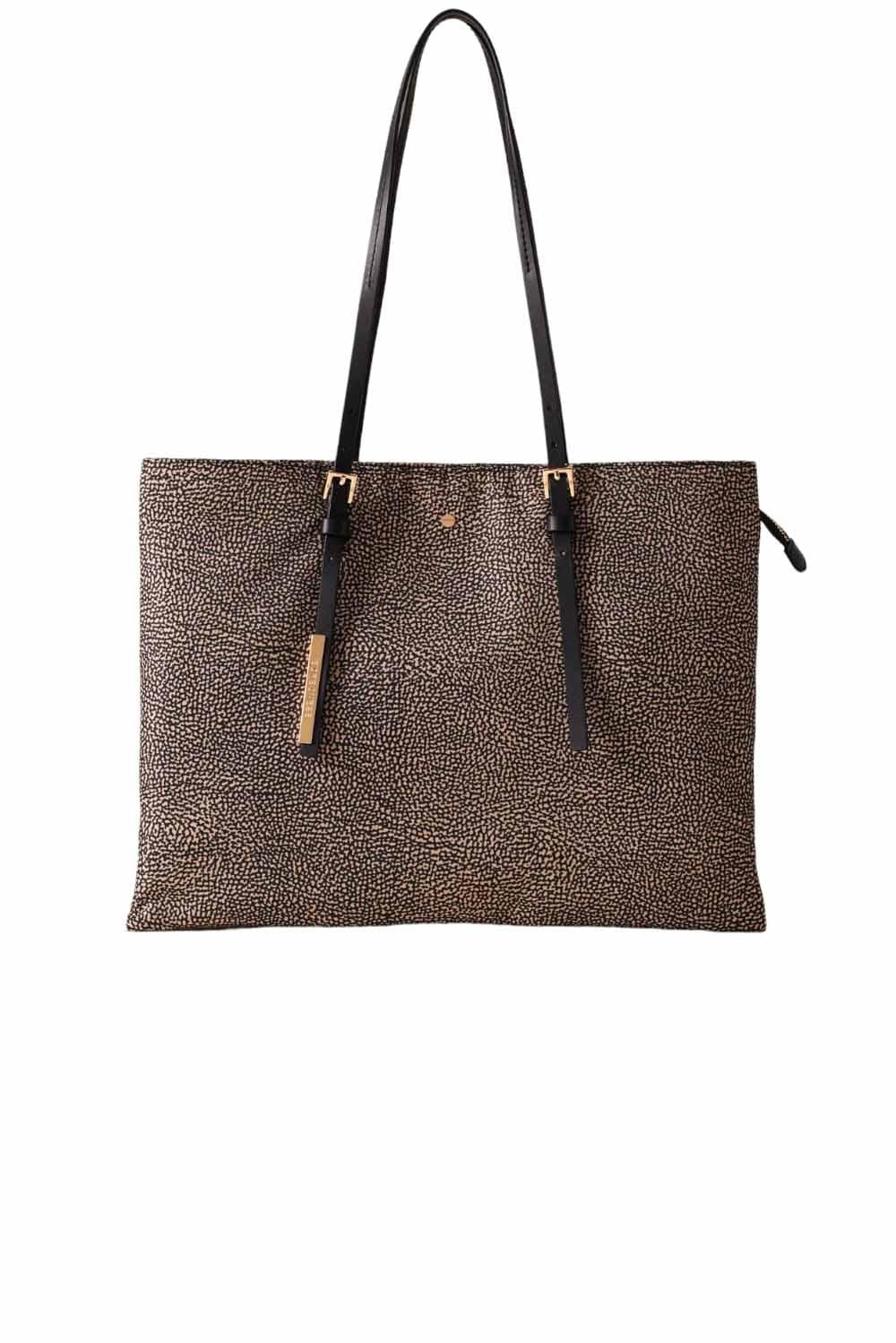  Borbonese Shopper Hobo Large Op Natural Woman - 1
