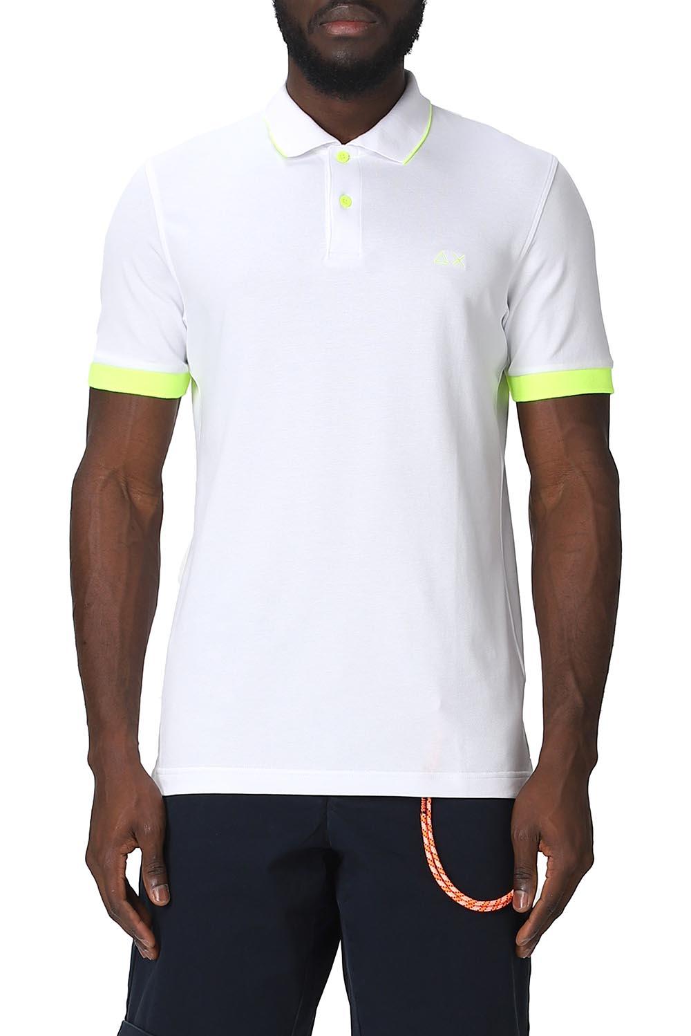  Sun 68 Polo Pique' Bianco Uomo - 2