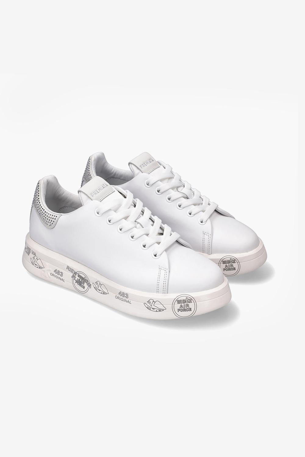  Premiata Sneakers Belle White Woman - 2