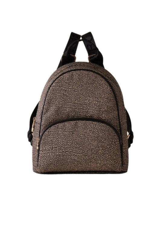 BORBONESE Zaino di Tessuto Riciclato Op Natural