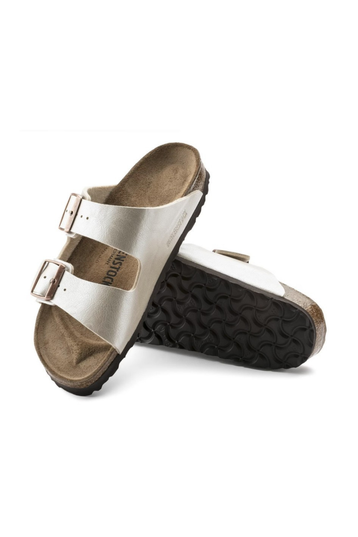  Birkenstock Arizona Graceful Pearl White Woman - 3