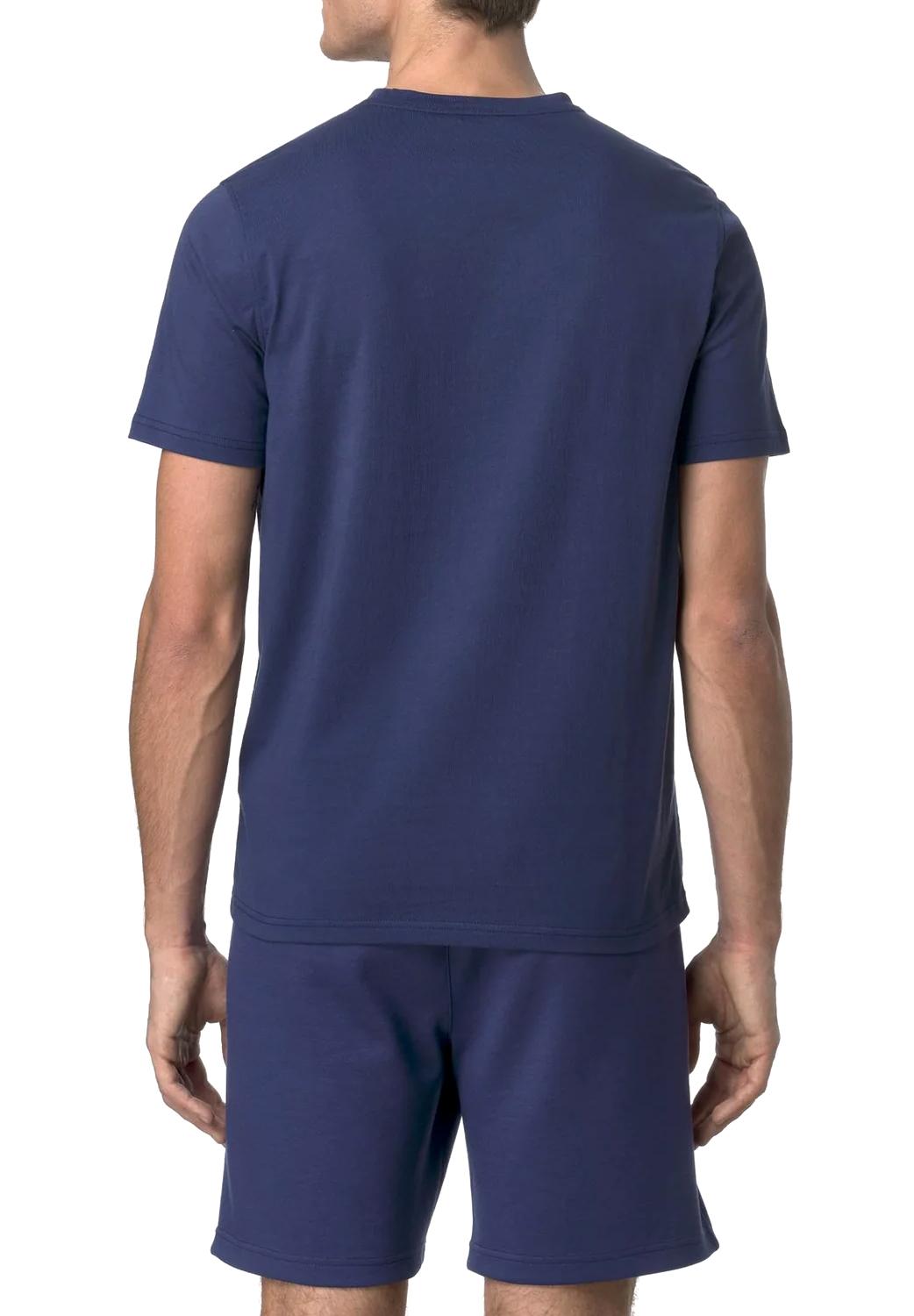  K-way T-shirt Odom Blue Uomo - 3