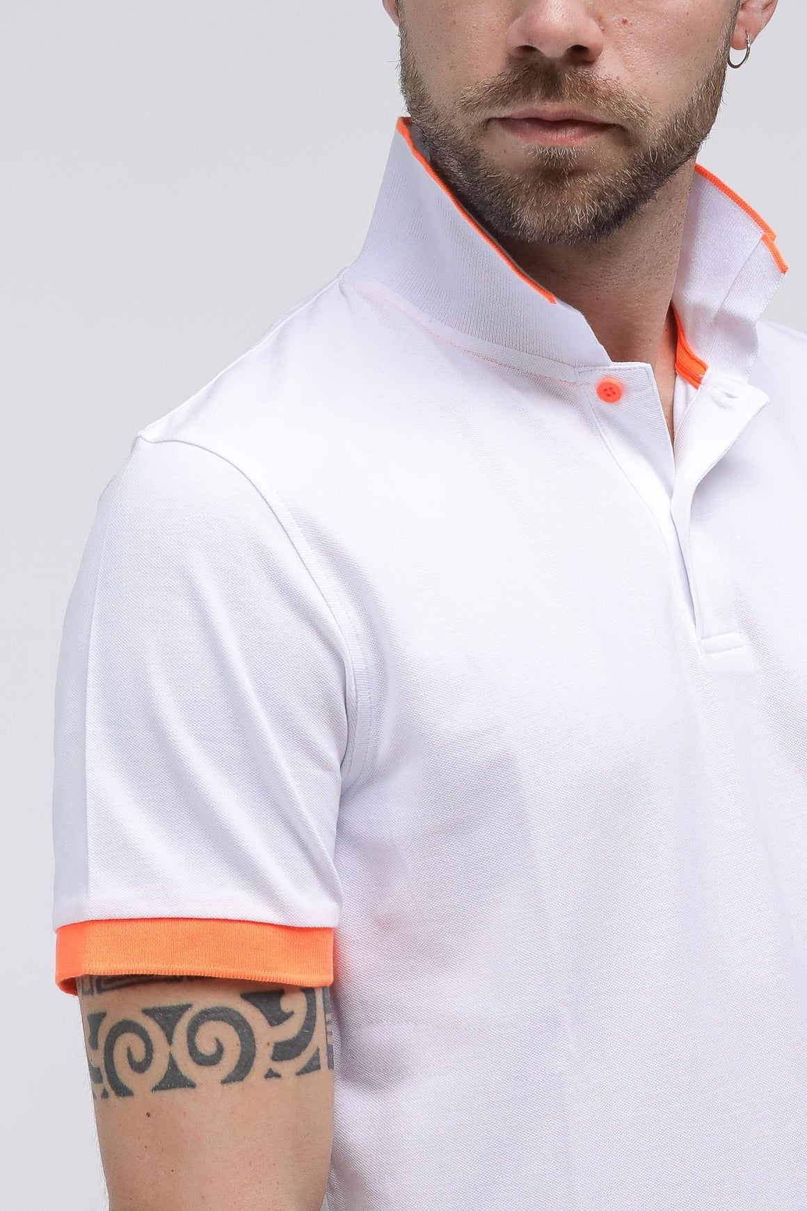  Sun 68 Polo Pique' Bianco Uomo - 7