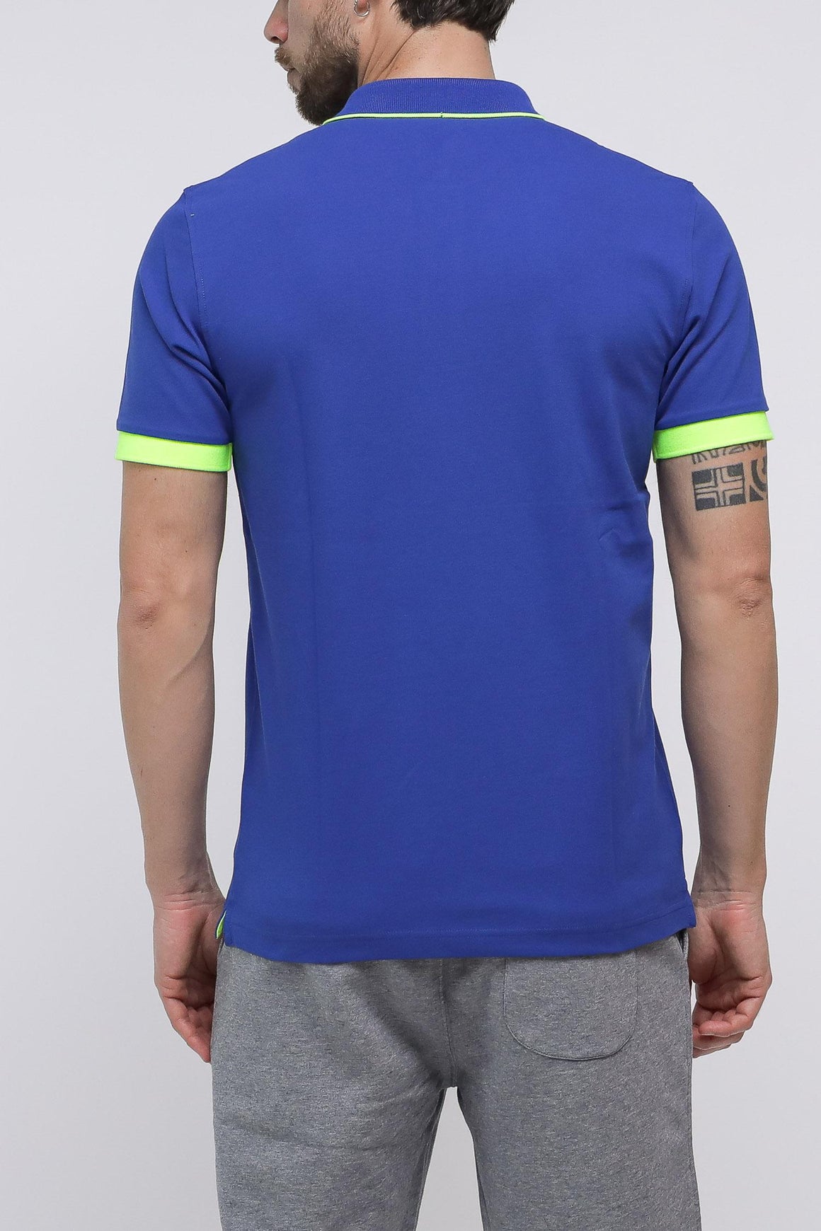  Sun 68 Polo Pique' Royal Uomo - 4