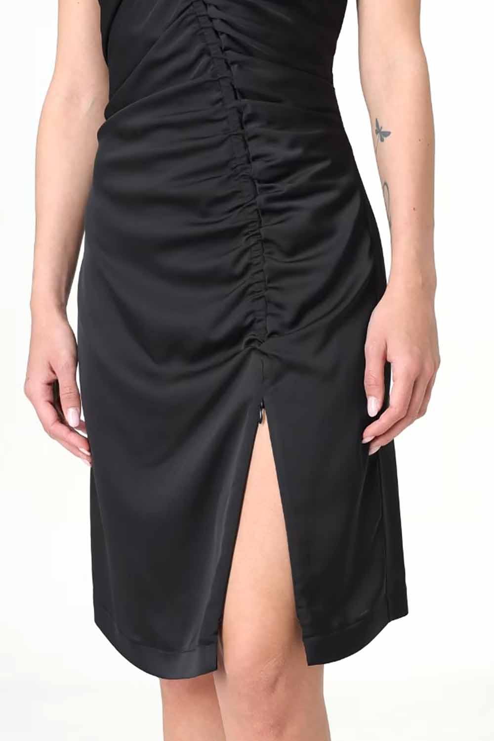  Pinko Antenore Short Dress Nero Woman - 4