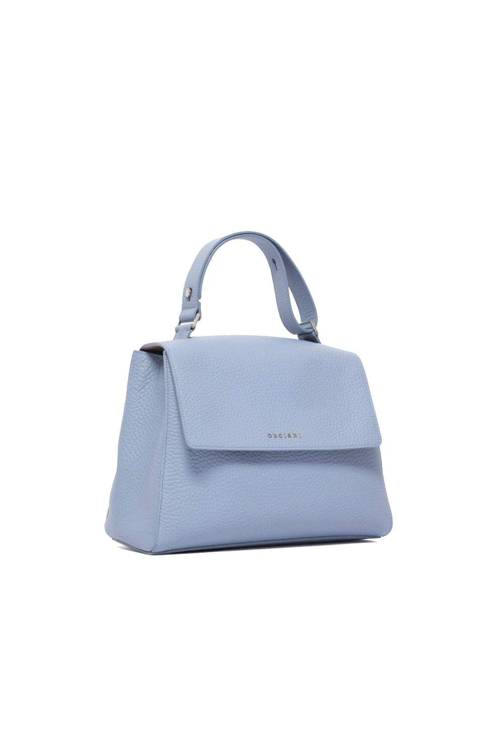  Orciani Borsa Sveva Soft Medium Cielo Woman - 2