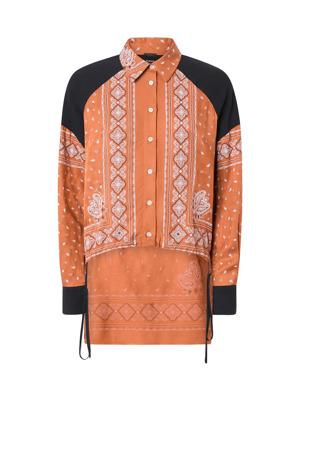  Pinko Camicia Asimmetrica Bruciato Woman - 1