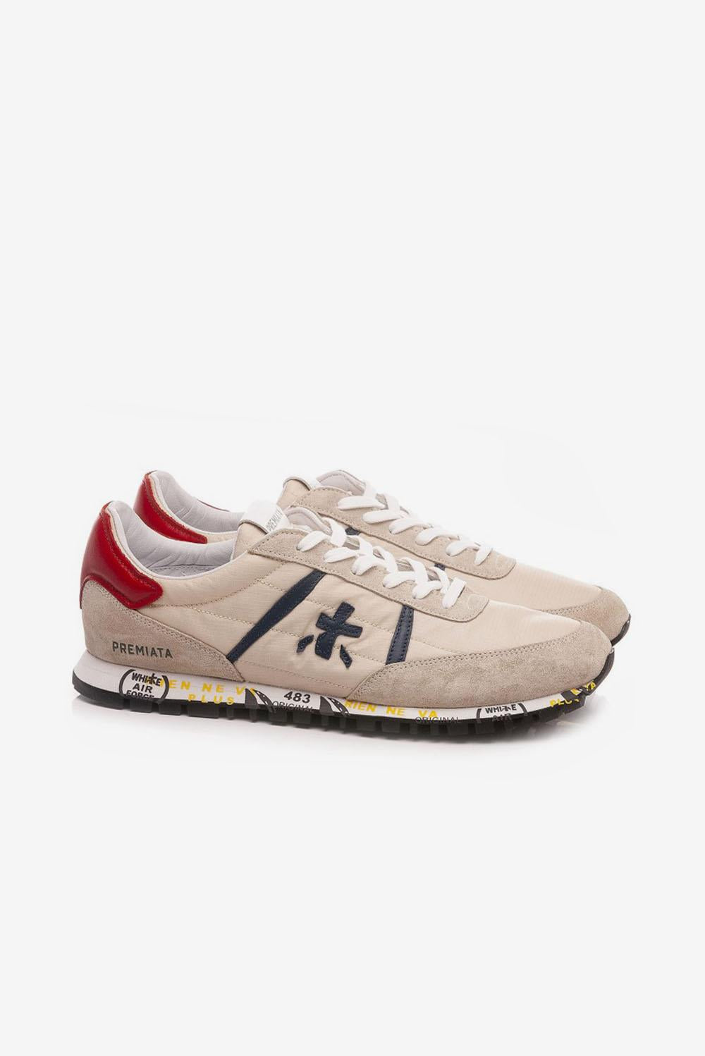  Premiata Sneakers Sean Sabbia Uomo - 2