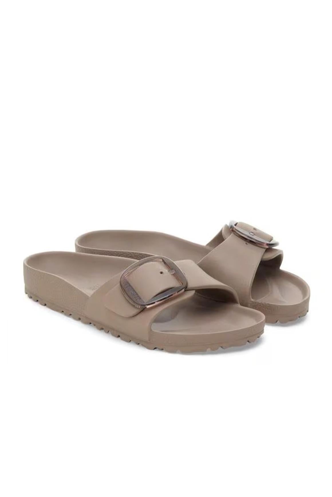  Birkenstock Madrid Big Buckle Grey Taupe Woman - 2