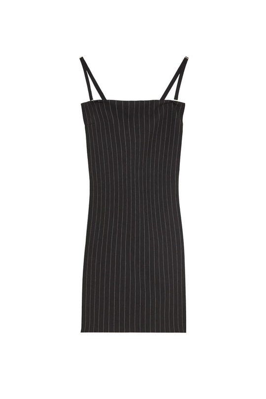 Patrizia Pepe Abito Mini gessato