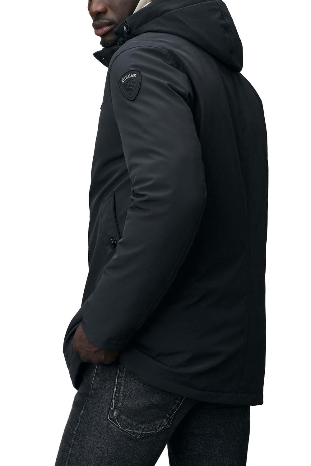  Blauer Parka Chester Nero Uomo - 6