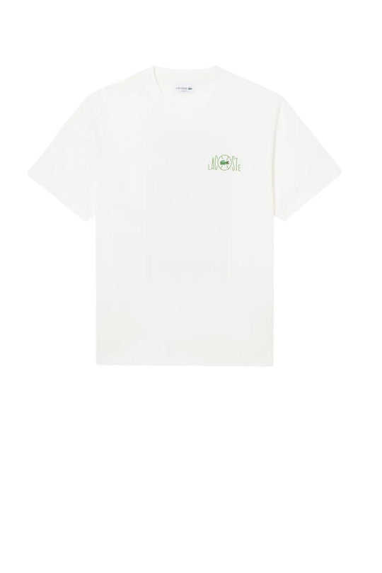 Lacoste T-Shirt Cotone Stampata