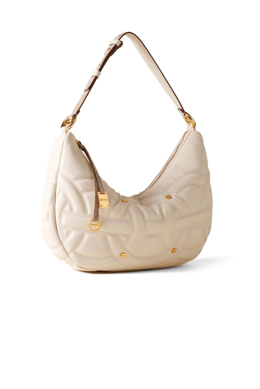  Borbonese Borsa Hobo Medium Mushroom Woman - 2