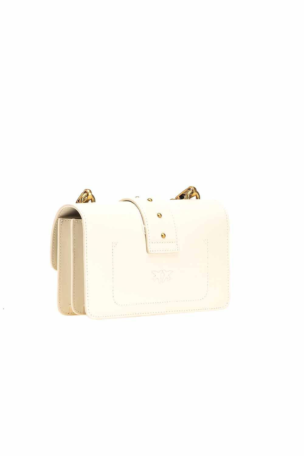  Pinko Love One Classic Mini Bianco Woman - 2