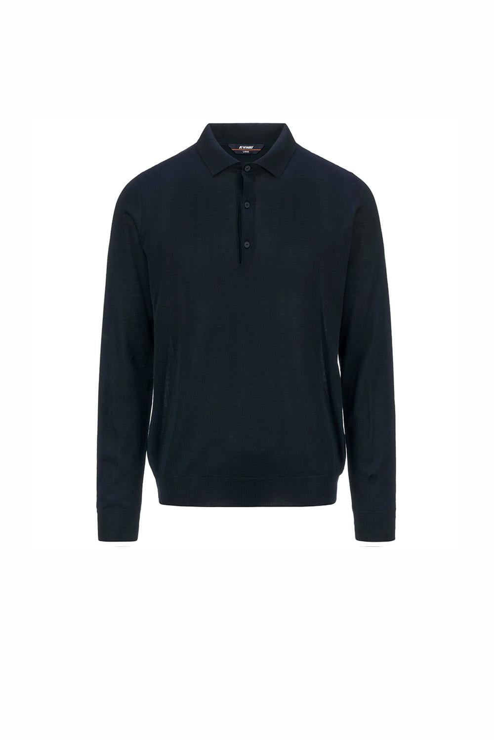  K-way Maglione Rey Melino Blue Depht Uomo - 1