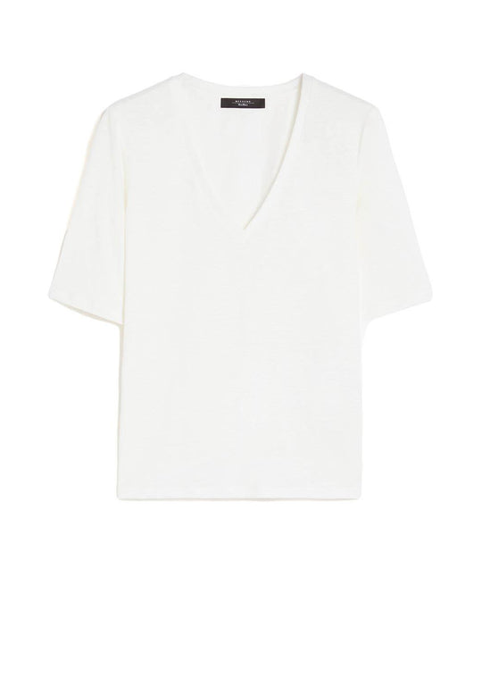 Max Mara T-shirt Lino Opzione