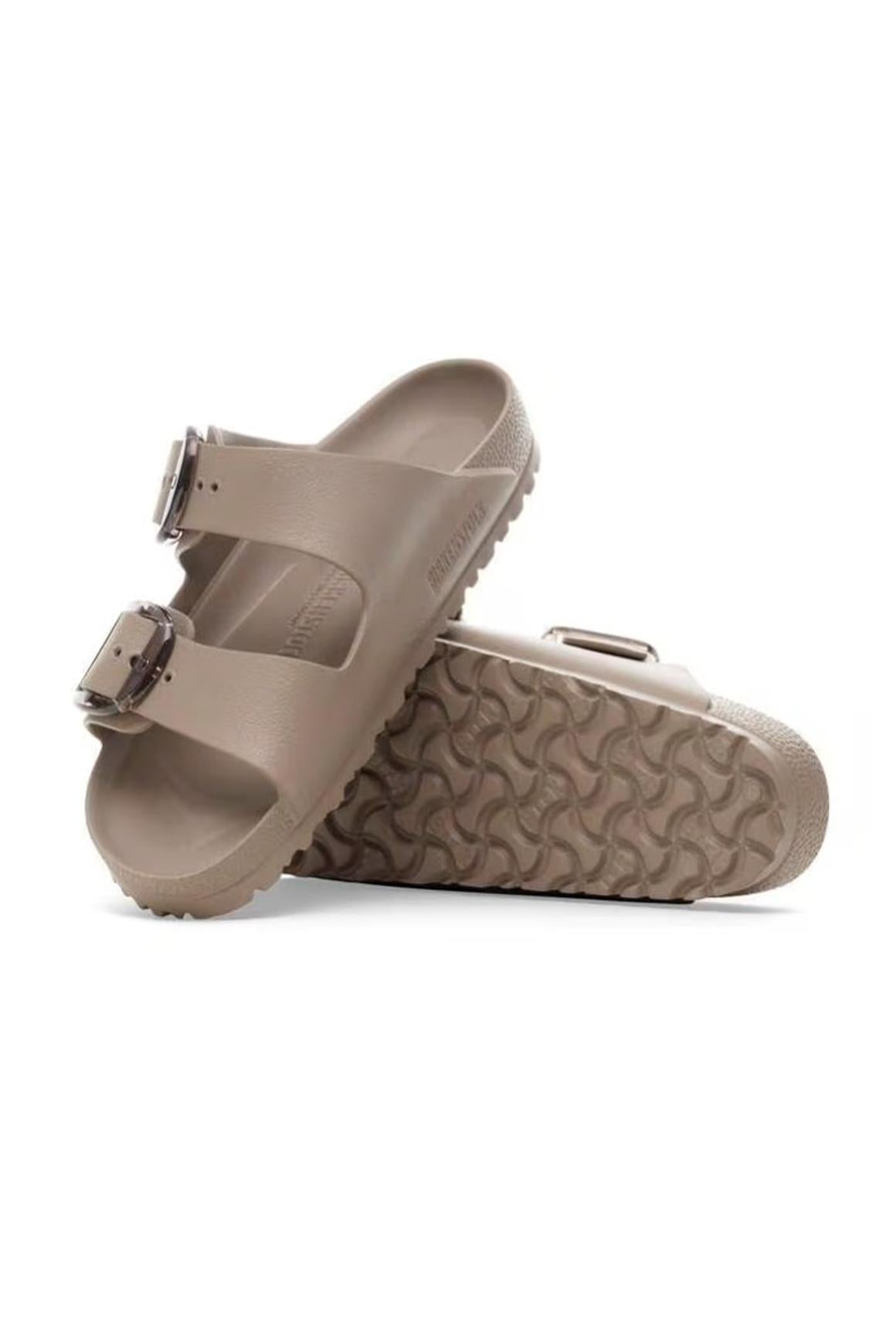  Birkenstock Arizona Big Buckle Gray Taupe Woman - 3