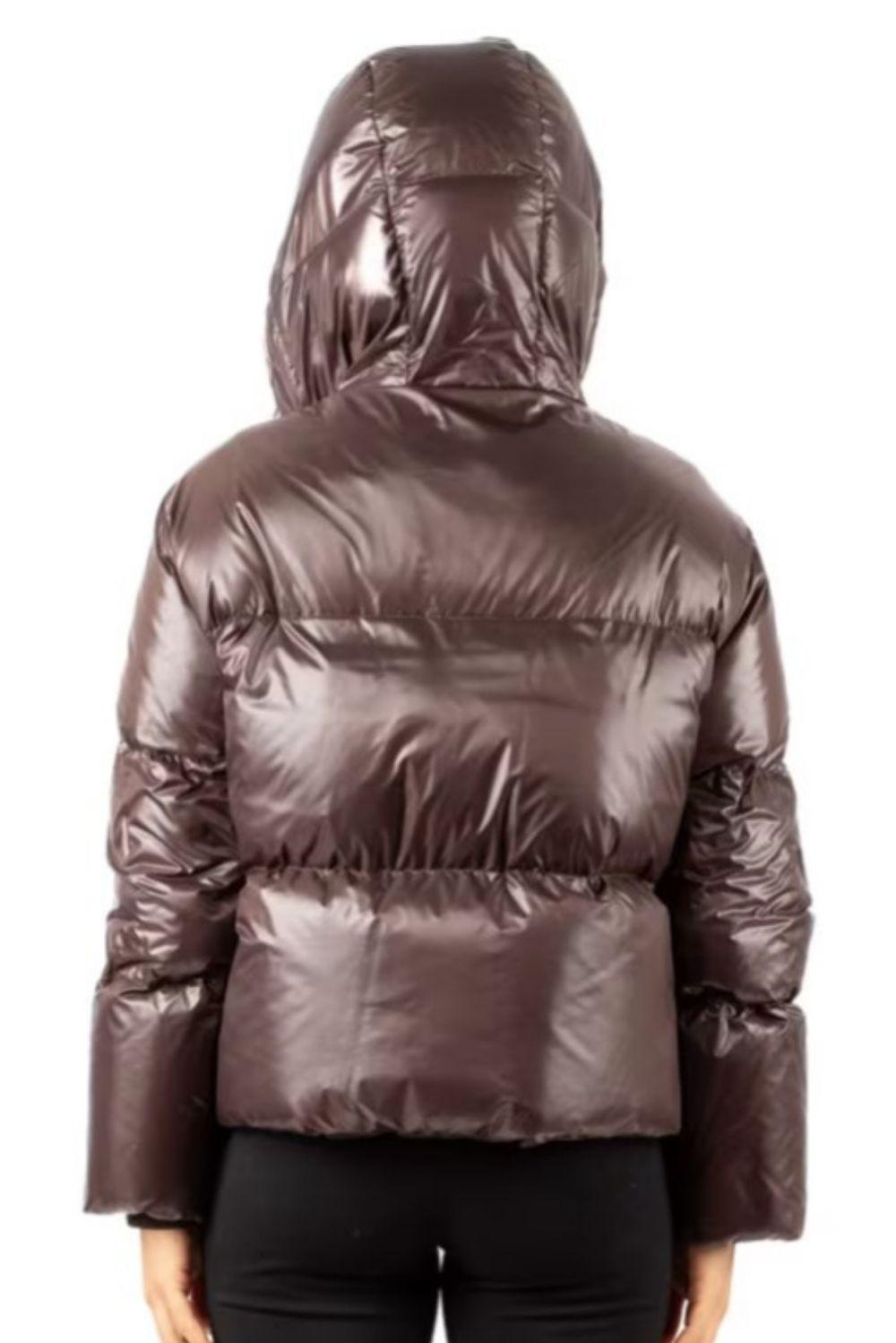  Fay Piumino Con Cappuccio Marrone Woman - 3