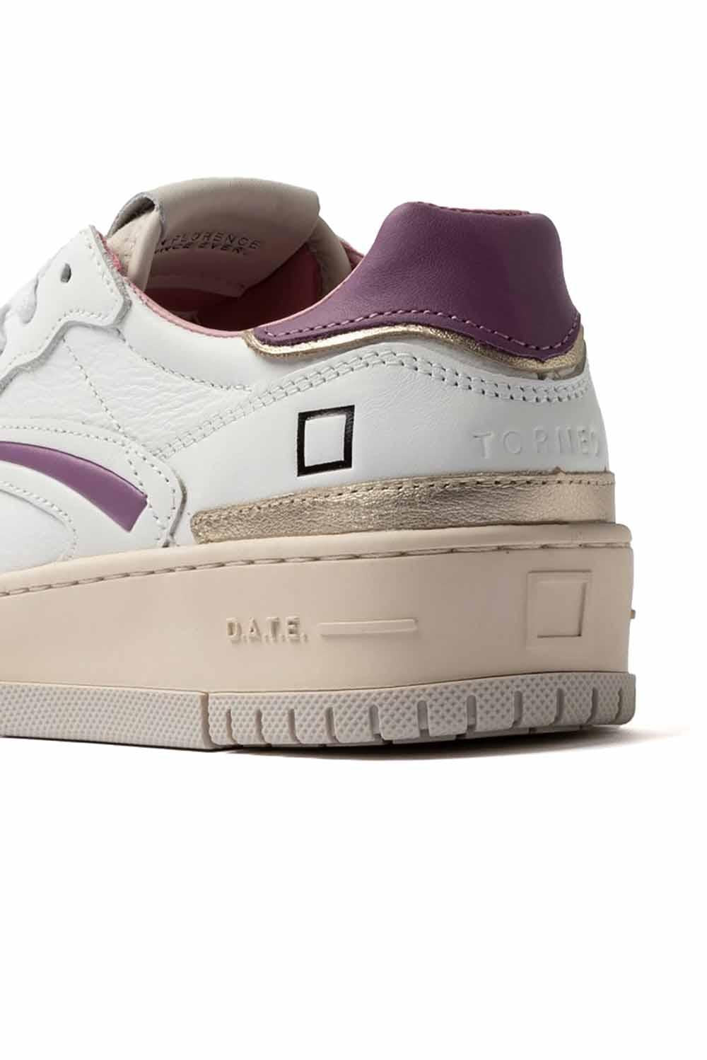  Date D.a.t.e. Sneakers Torneo White Purple Woman - 3